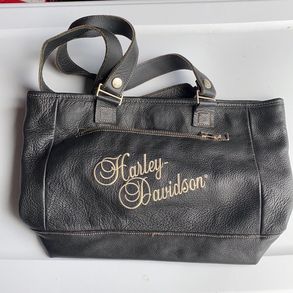 Leather Harley Davidson Purse